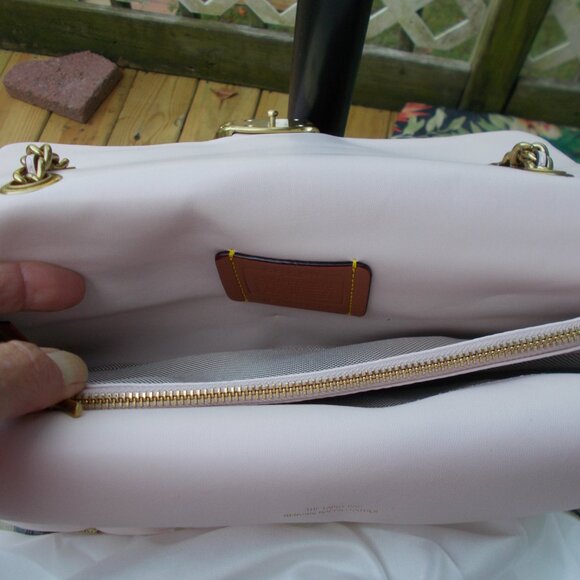 Coach Light pink  Quilted Handbag - Picture 10 of 10
